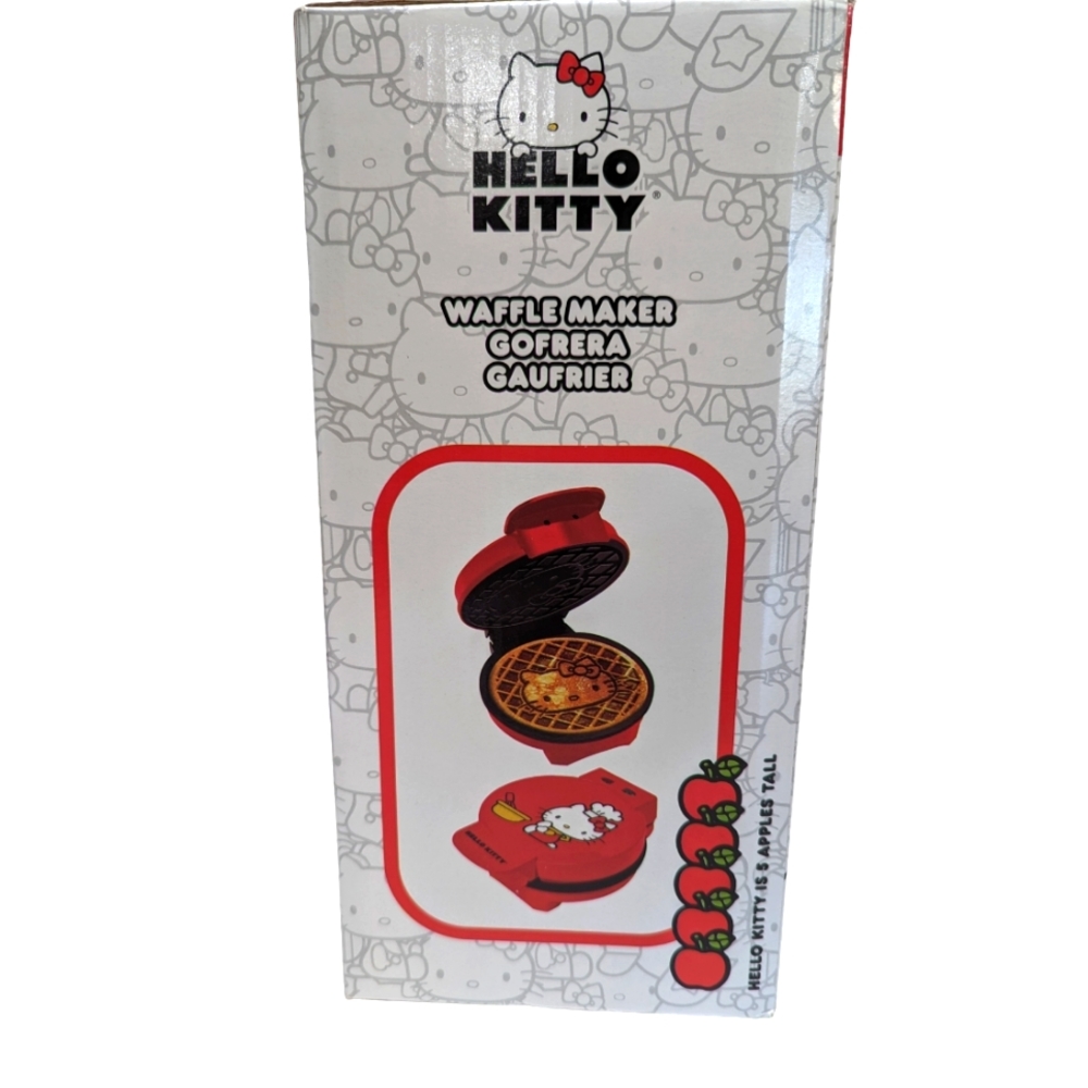 Hello Kitty Red Waffle Maker - Picture 2 of 5